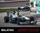 Lewis Hamilton - Mercedes - 2013 Malezya Grand Prix, sınıflandırılmış 3